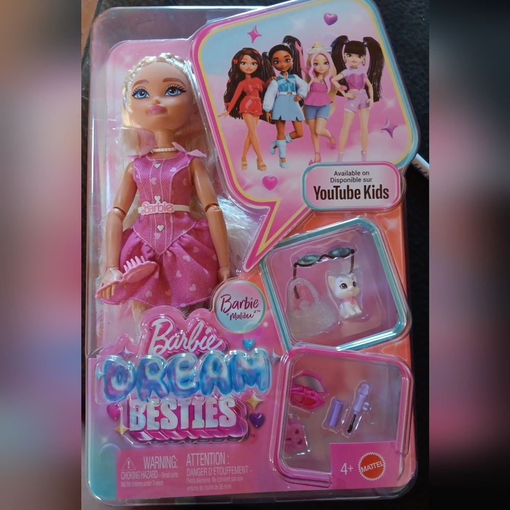 Barbie Dream Besties Barbie “Malibu” Doll & Accessories